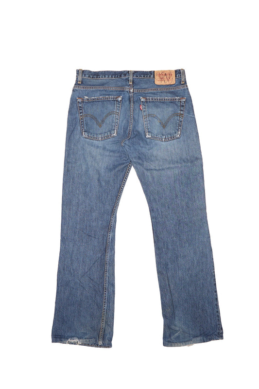 Jeans Levis de corte recto con cremallera - Ancho 33" Largo 32"