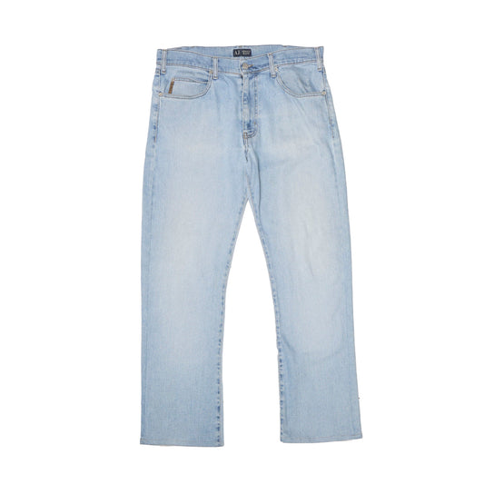 Womens Armani Slim Fit Washed Jeans - W33" L33"