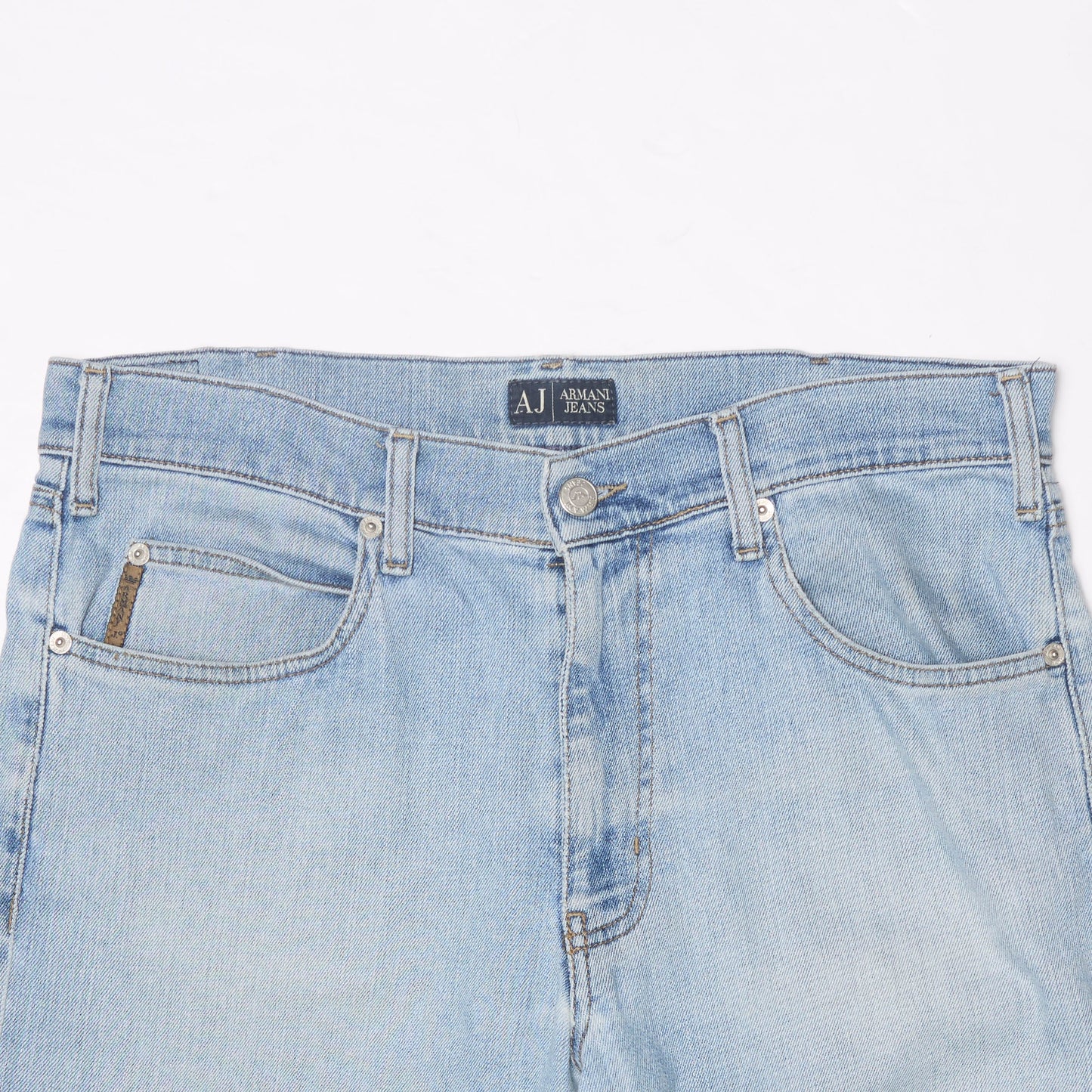 Armani Slim Fit Washed Jeans - W33" L33"