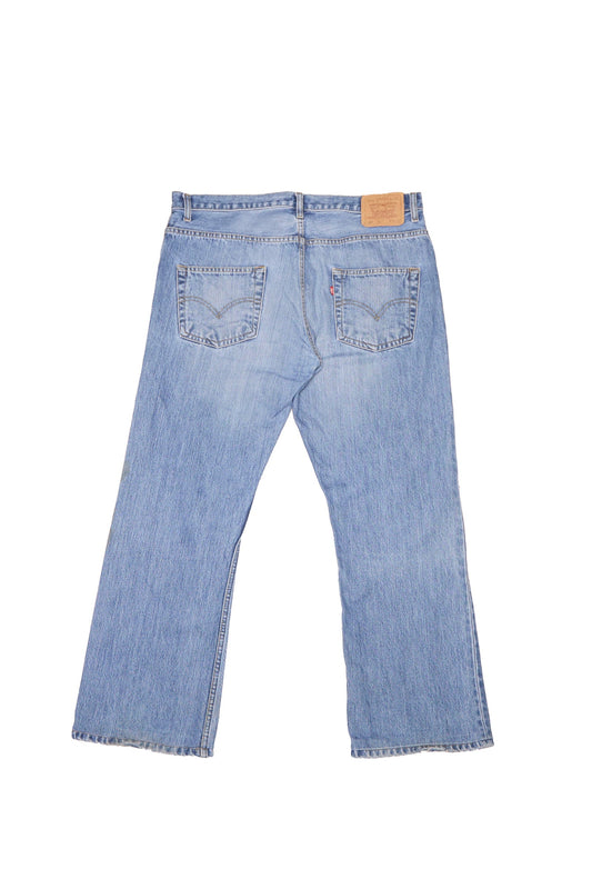 Womens Zip Levis Straight Cut Jeans - W36" L32"