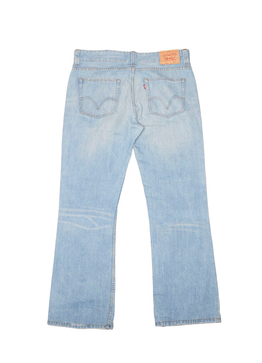 Jeans Levis de corte recto con botones - Ancho 36" Largo 34"