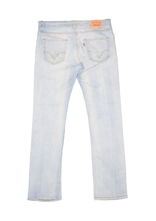 Jeans Levis de corte recto con cremallera - Ancho 36" Largo 34"