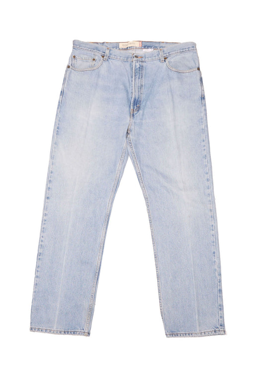 Womens Zip Levis Straight Cut Jeans - W42" L32"