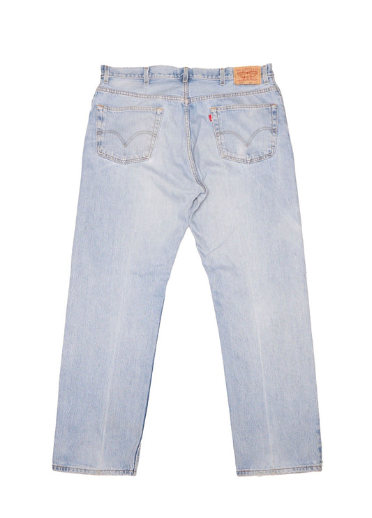 Womens Zip Levis Straight Cut Jeans - W42" L32"