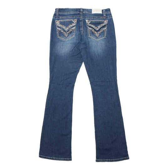 Shyanne Pocket Detail Flared Jeans - W32" L32"
