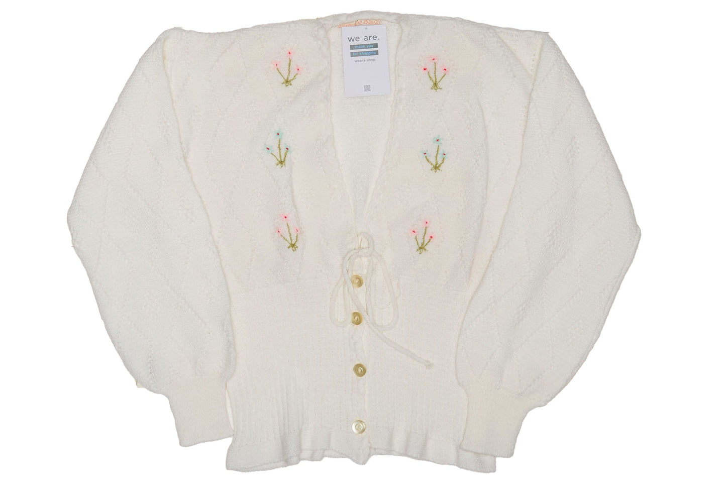 Womens Embroidered Jumper - M