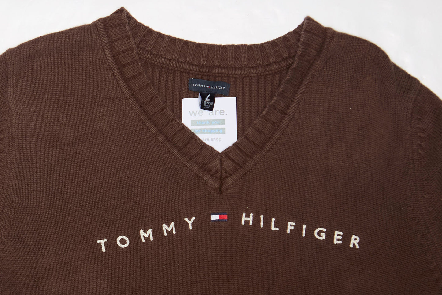 Tommy Hilfiger V-Neck Knitwear - XXL