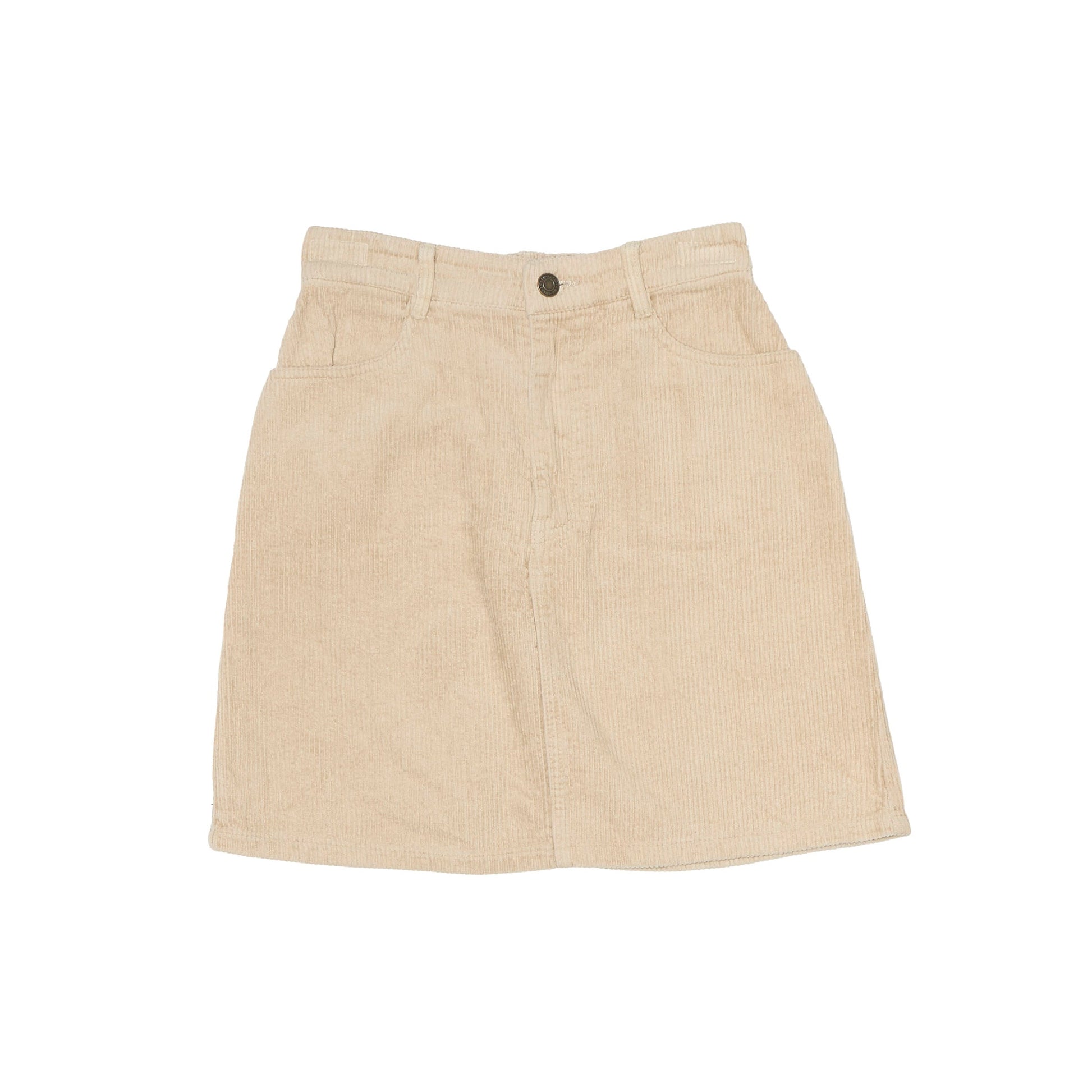 Womens Corduroy Mini Skirt - W24"