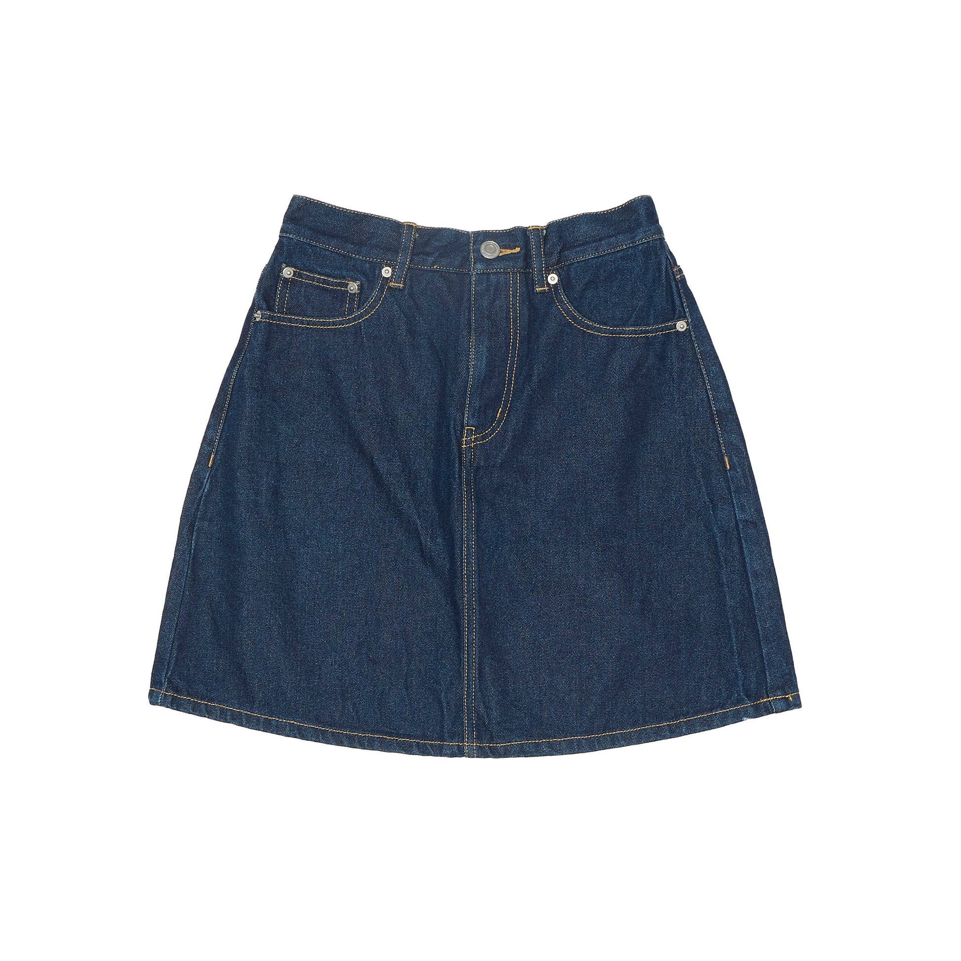 Womens We Are Pocketed Denim Mini Skirt - W26"