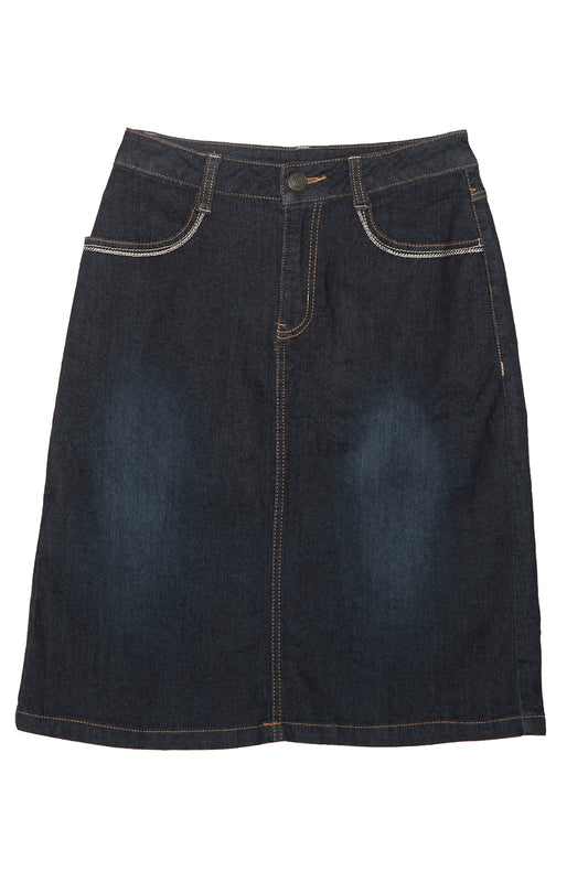 Womens Pocket Detail Skirt - W28"
