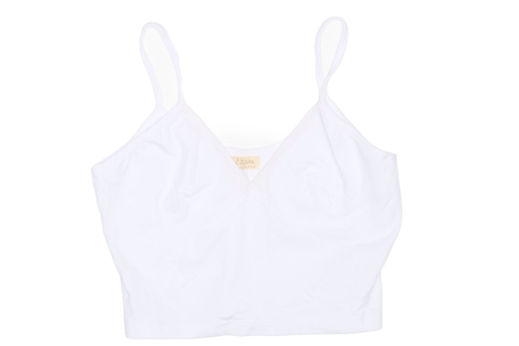 Womens Cotton Crop Top - M