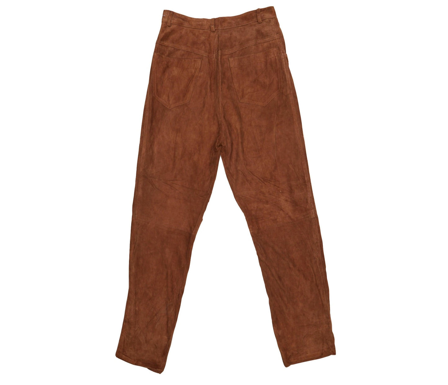 Womens Suede Trousers - W26" L28"