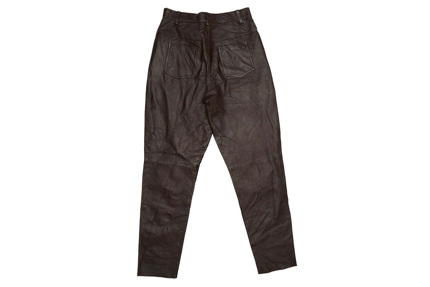 Womens Leather Trousers - W30" L30"