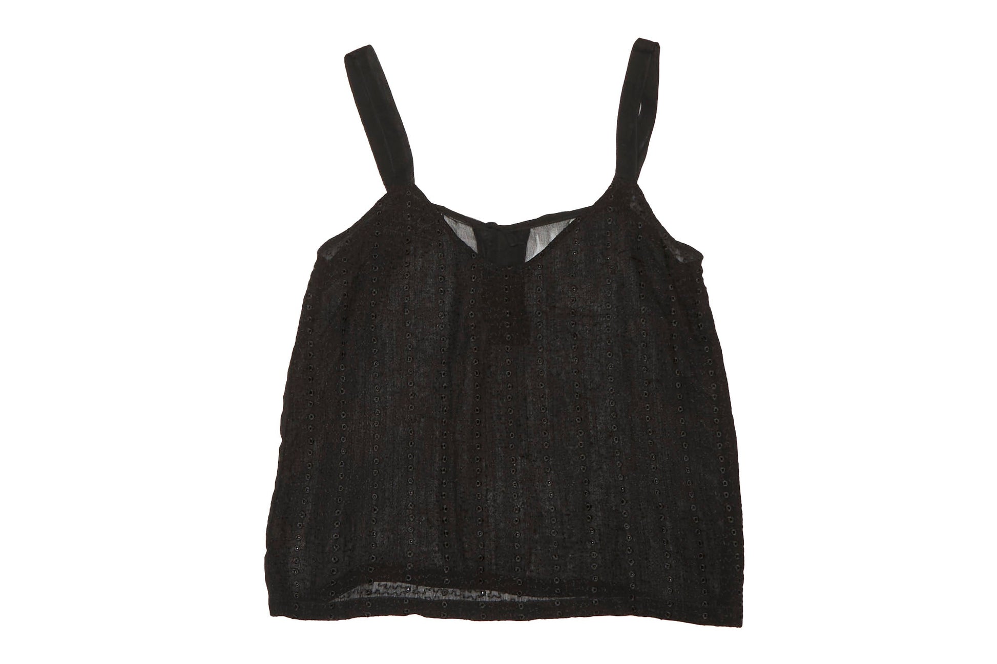 Womens Bindiya Sheer Vest Top - M